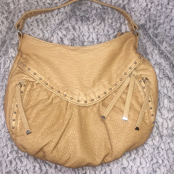 Marc Ecko Handbags - Marc Echo Soft Light Brown Slouch Purse